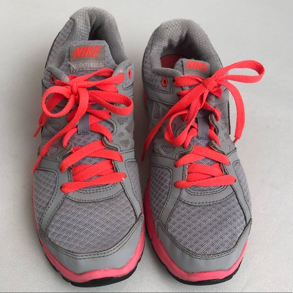 Nike Shoes - Nike Air Relentless 2 gray & neon pink sneaker 8